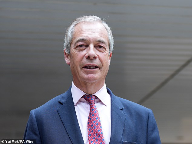 She refused to give an answer when asked if she admired Mr Farage, a question interviewer Beth Rigby also put to Sir Keir Starmer last week.