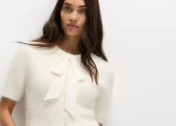 The gorgeous fluffy M&S cardigan going viral as it’s ideal for dressing up this winter - and it’s great value at £36