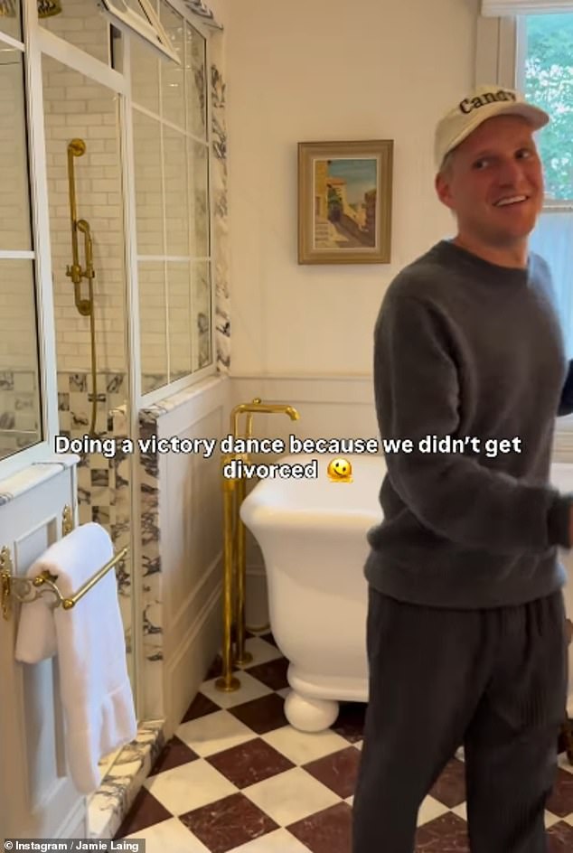 Earlier this week, Jamie joked he 'nearly divorced' Sophie during renovations on their London home, as he shared a new video of the property's stunning transformation