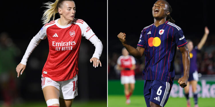 Arsenal 1 Lyon 2: Chloe Kelly and Co suffer Champions League setback as French giants take advantage of holders' errors
