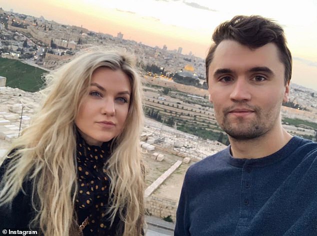 Kirk first met his wife Erika in Israel shortly before their romance began