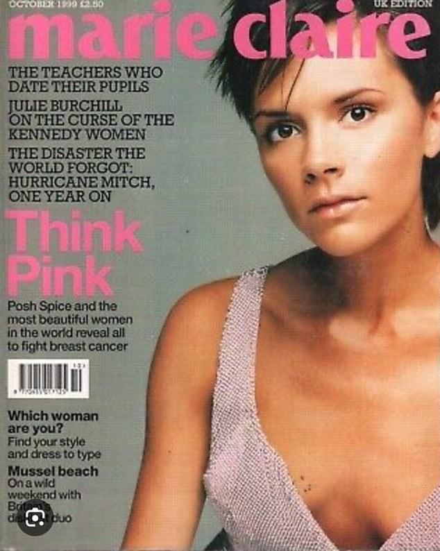 The Marie Claire cover shot was stunning - I think the most beautiful Victoria has ever looked, writes Liz Jones (below)