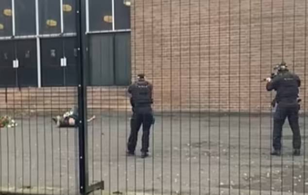 Al-Shamie, who was wearing a fake suicide belt, was shot dead within minutes by armed police