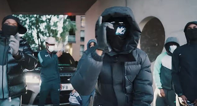 Trizz was said to belong to a drill rap group called WC8. he featured in their music videos like this one titled 'Stick and Move'