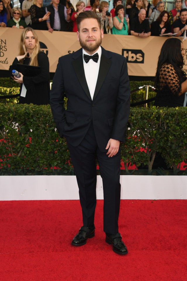 Actor Jonah Hill attends an awards event.