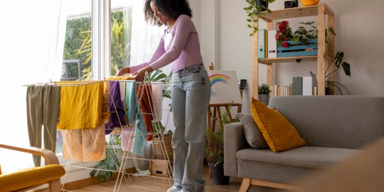 My wet washing took days to dry, now it's done overnight & my mould problem’s been solved