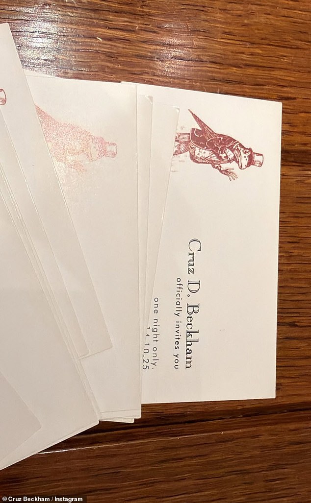 As well as teasing October 24, fans have also marked October 14 in their diary after he shared a snap to Instagram showing a stack of invitations barring that date