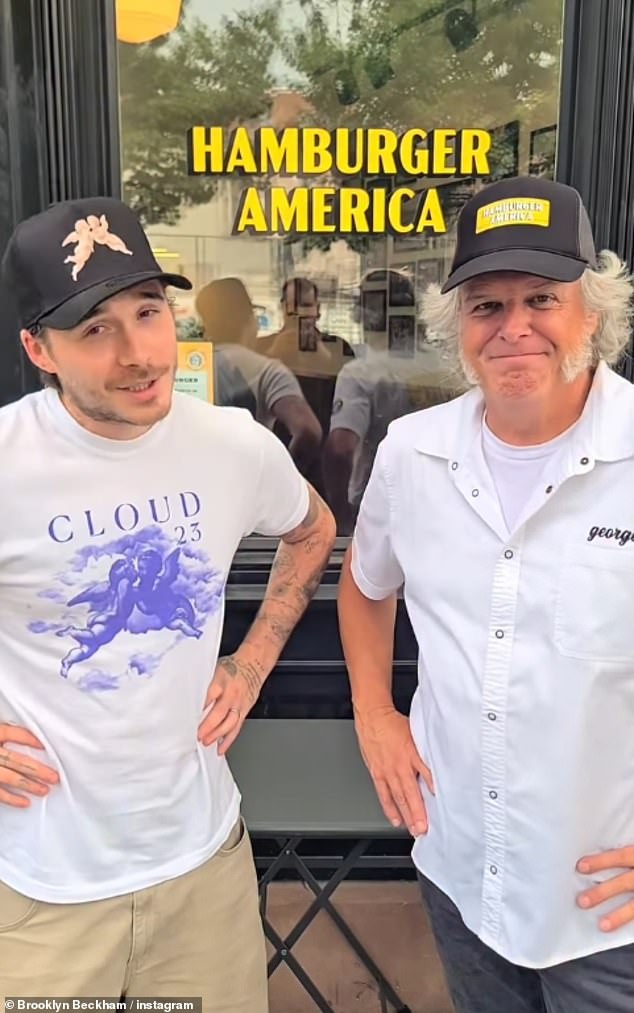 While Cruz is leaving a trail of green Easter eggs for fans to follow, his eldest brother Brooklyn has also been making a conceited effort to promote his hot sauce brand Cloud 23