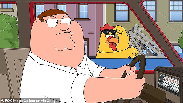 Ernie the Giant Chicken made his first appearance 25 years ago in the debut season of the adult comedy series and recently made his last one