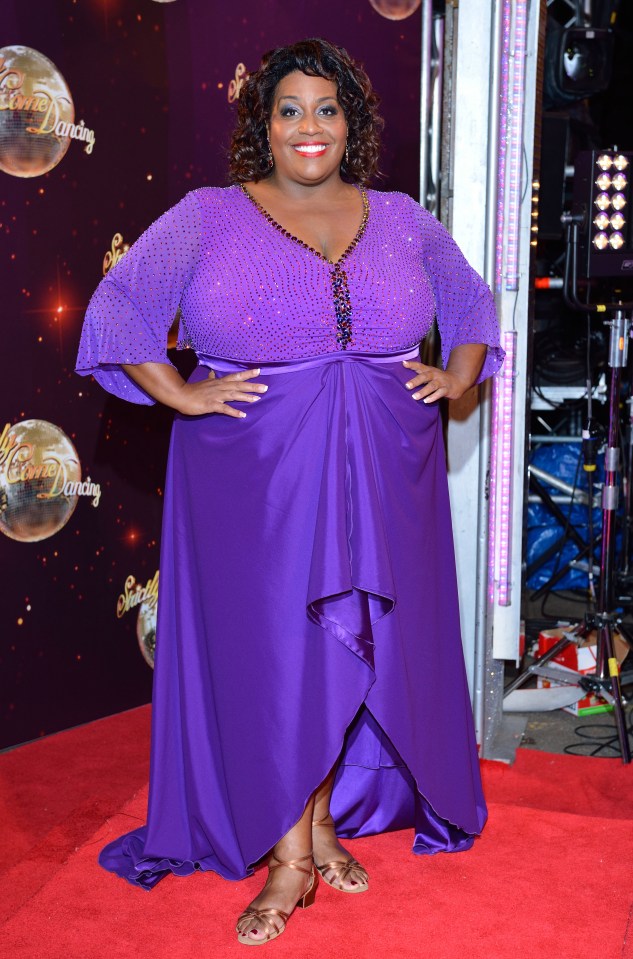 Alison Hammond at the red carpet launch for Strictly Come Dancing 2014.