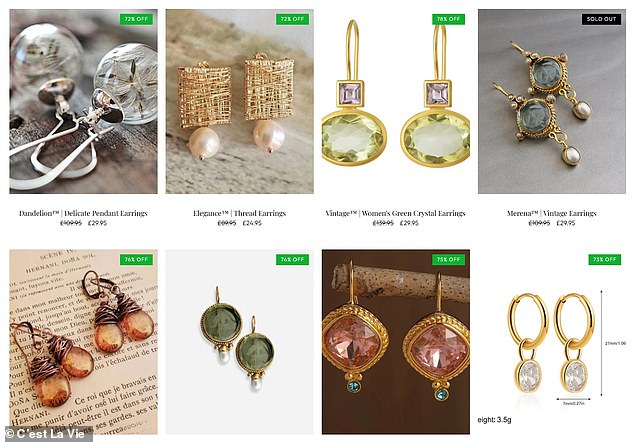 Customers have told of feeling 'completely ripped off' after thinking they were buying from quaint independent boutiques in England - only to receive cheap, mass-produced items shipped from warehouses in East Asia