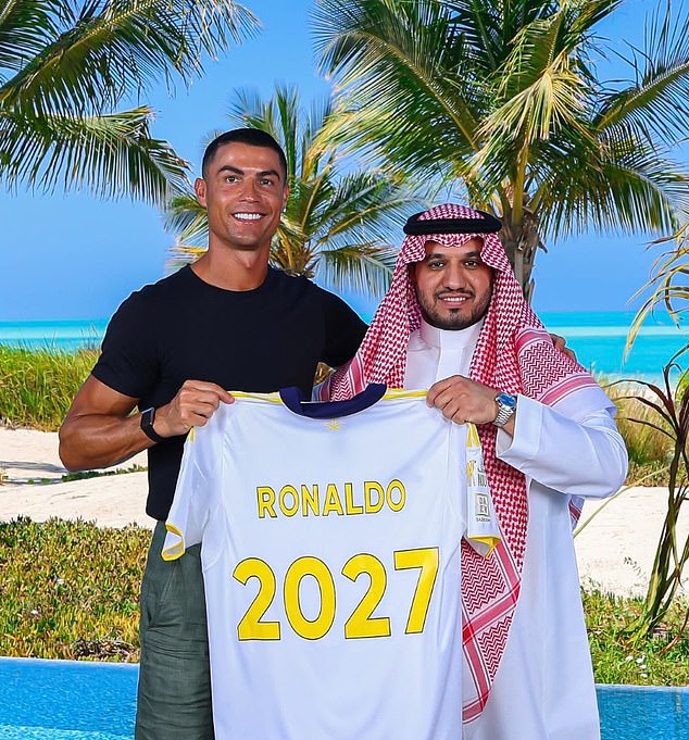 The Al-Nassr superstar recently extended his massive contract with the Saudi club