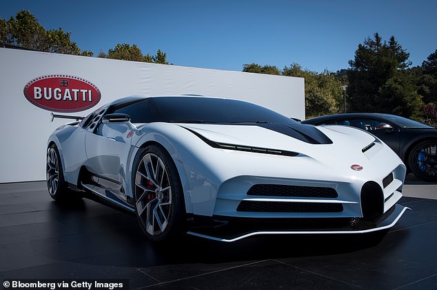 The 37-year-old's most expensive car is a limited-edition Bugatti Centodieci worth £8.5m