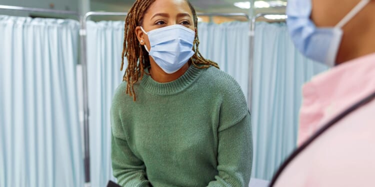 Return of face masks at major hospitals as huge spike in new Nimbus and Stratus Covid strains sparks winter fears