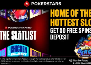PokerStars Casino welcome offer: Get 50 free spins with no deposit to try their new exclusive slots