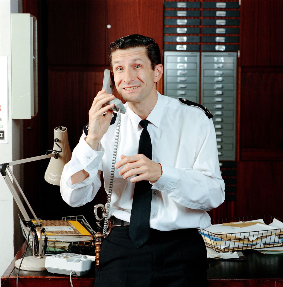 Photo of Jeff Stewart as PC Reg Hollis in The Bill.