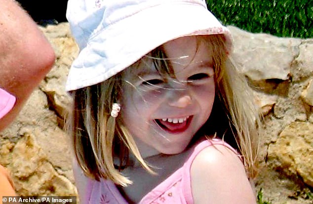 Madeleine McCann is seen beaming in a family photo before her disappearance in 2007