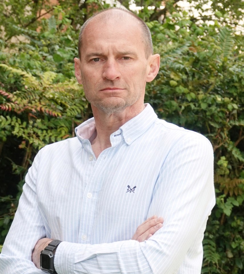 Former RAF helicopter pilot Richard Sutton.