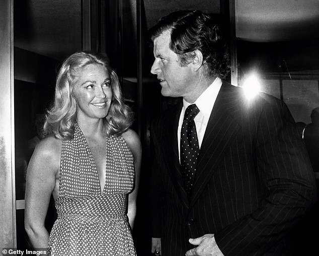 Ted Kennedy and wife Joan Kennedy circa 1980 in New York City