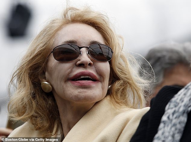 Joan Kennedy is seen during a formal ceremony to dedicate the Edward M. Kennedy Institute for the United States Senate in Boston on March 30, 2015