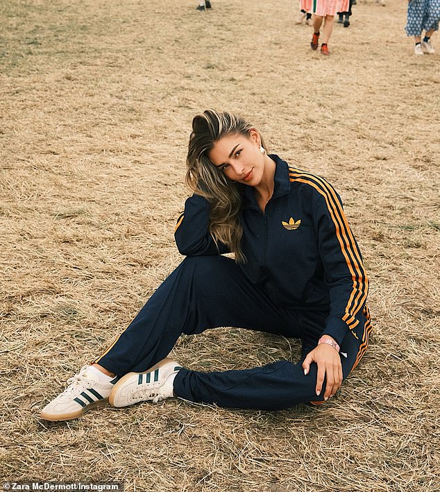 Zara attended her first Glastonbury festival this summer with Louis, weeks before the couple made their relationship Instagram official