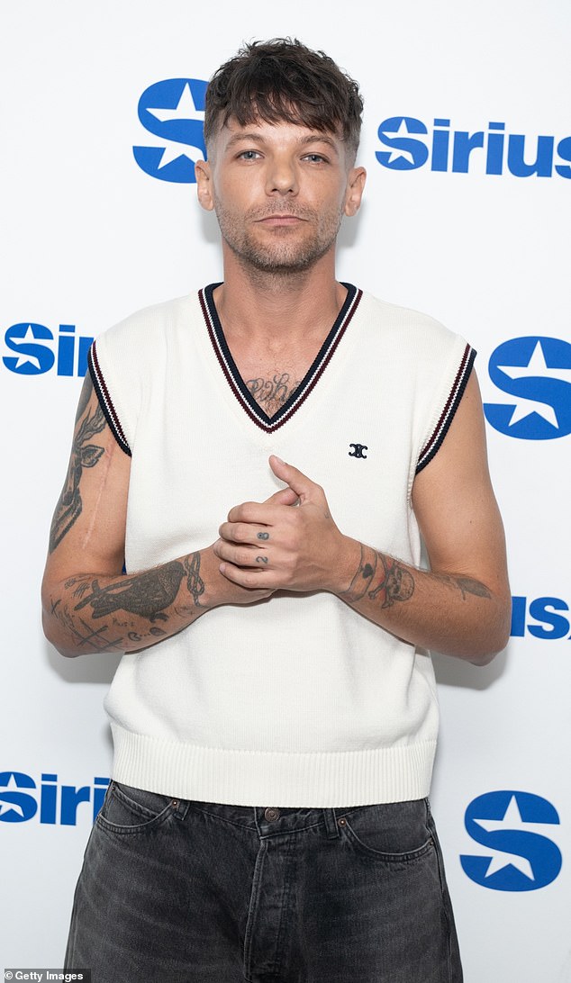 Ahead of his 2026 album, Louis credits his newfound happiness with allowing him to fully embrace his success as a musician (pictured 2025)