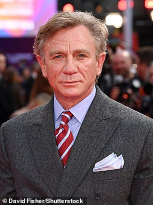 Arriving on the red carpet for the premiere at the Southbank Centre, Royal Festival Hall, London, on the opening night of the BFI London Film Festival on Wednesday, Daniel was seen sporting a new hairdo