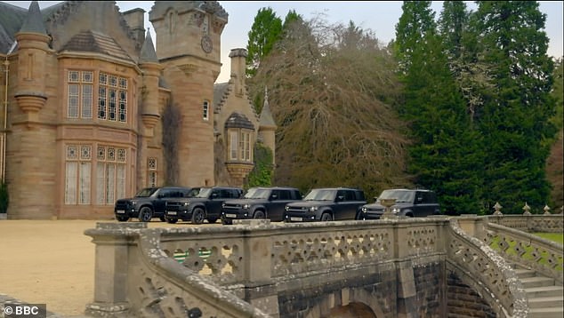 They were simmering with excitement to be ferried in a motorcade of all-terrain limos across the Scottish moors