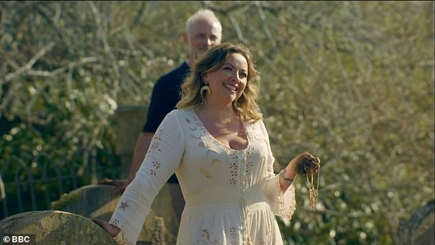 Host Claudia Winkleman told them the first six celebrities who found a shield buried in their graves would win immunity from the first murder