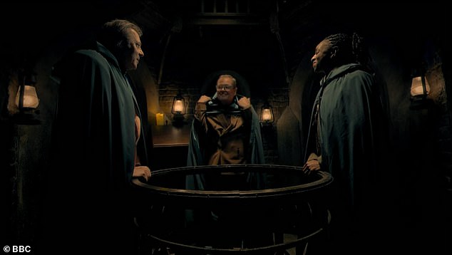 Alan, chat show jost Jonathan Ross and singer Cat Burns were chosen by Claudia Winkleman to be the Traitors of the series