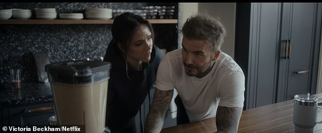 Elsewhere in the documentary, Victoria recalled the 'embarrassment' of David having to bail out her fashion business during 'a dark, dark time'