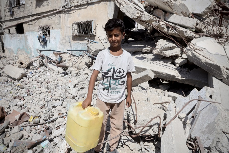 Palestinian children of Gaza have been growing up amidst the sounds of bombs for two years