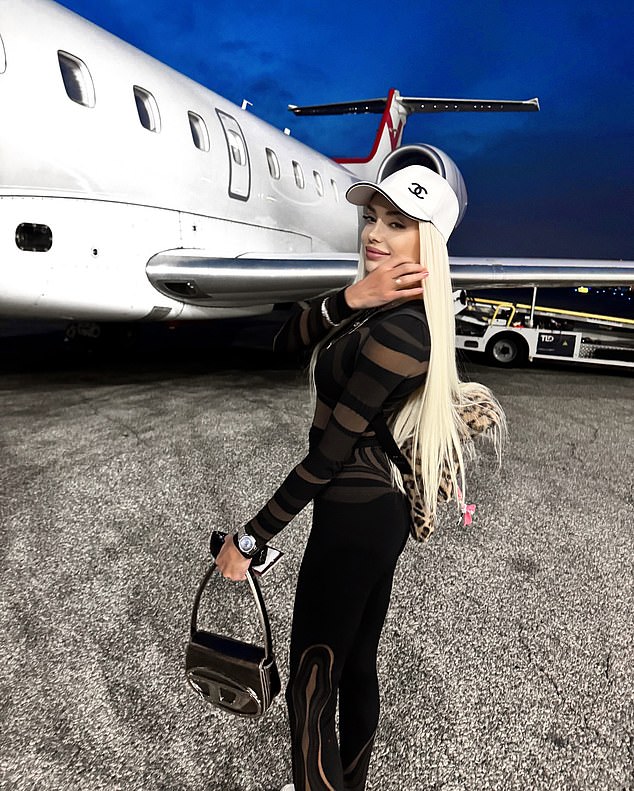 The British-born multimillion-pound heiress, thanks to her Italian father's mining interests, splits her time between Ibiza, Monaco and London