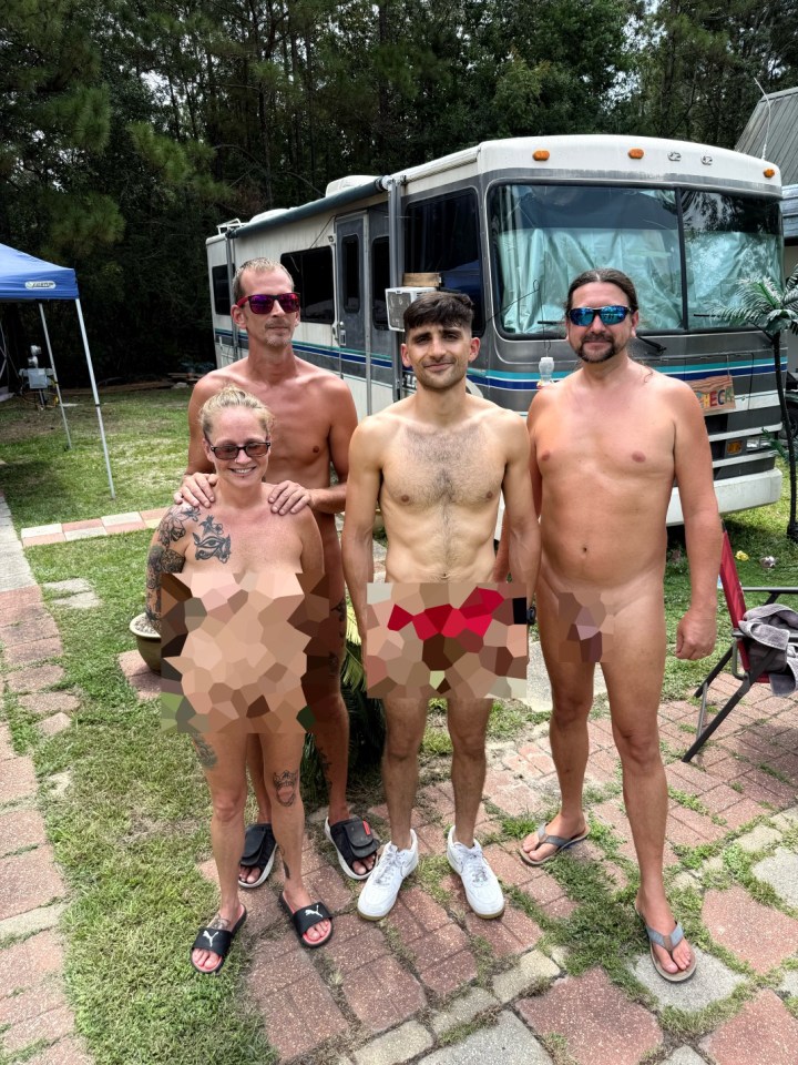 EXHIBITIONISTS, swingers and perverts often show up at Indian Hills nudist resort, but they are swiftly shown the door., Owner Tim Kraemer, who runs the community fully nude alongside his mum, dad and sister, insists there is nothing sexual about their lifestyle.