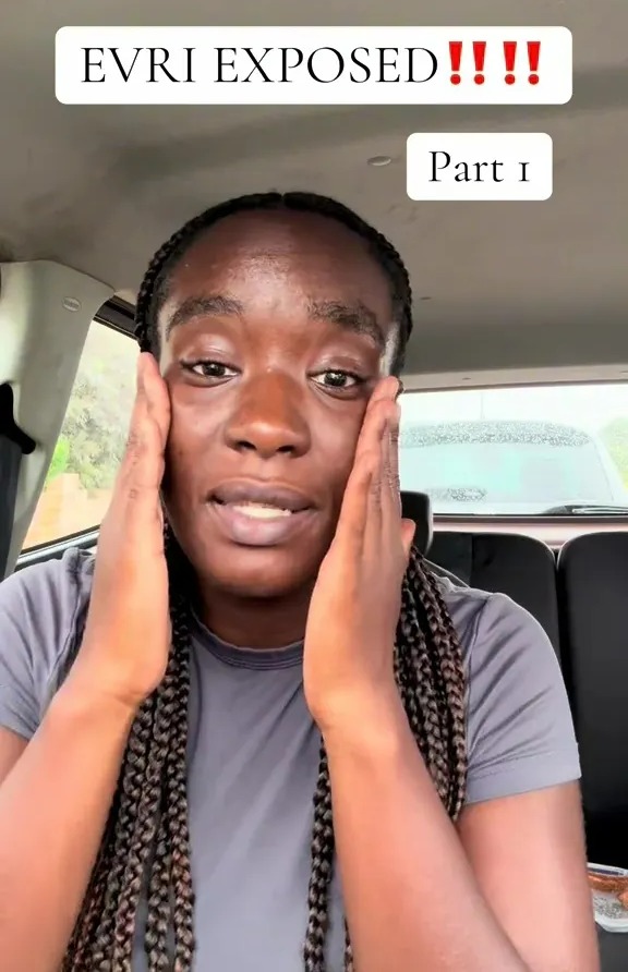 A person with braided hair touches their face, with "EVRI EXPOSED!!!! Part 1" overlaid.