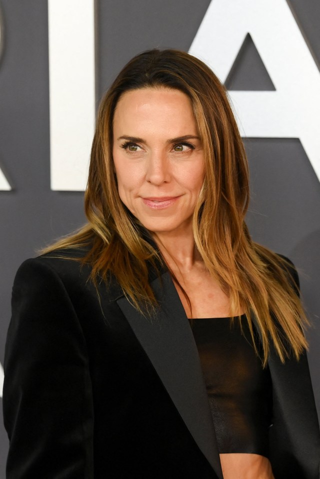 Melanie Chisholm attends the launch of the "Victoria Beckham" documentary series.