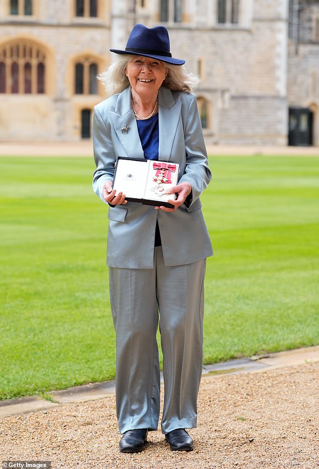 Dame Jilly was awarded her damehood in 2024 for services to literature and charity
