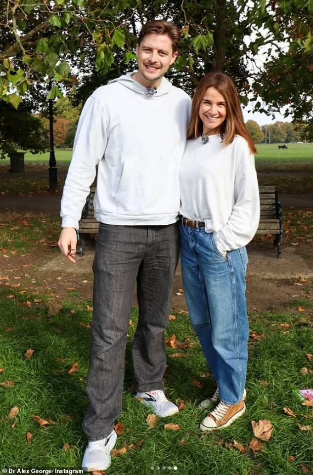 Speaking with host Dr Alex George, she said she has had to adapt her entire approach to parenting to ensure she doesn't overwhelm her children with rigid routines and expectations