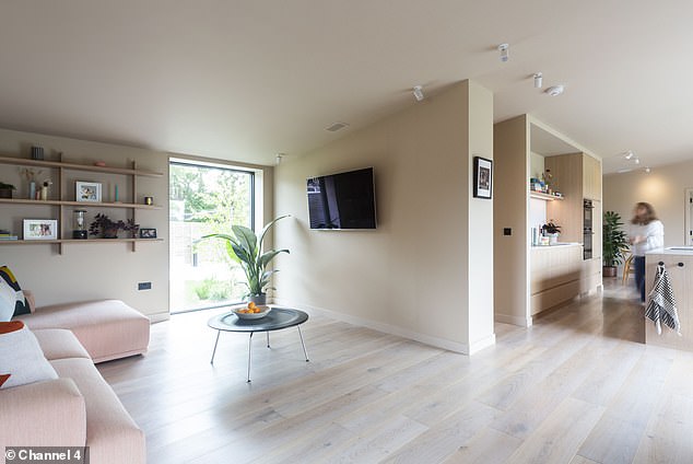 The five modules had been seamlessly blended into one spacious property