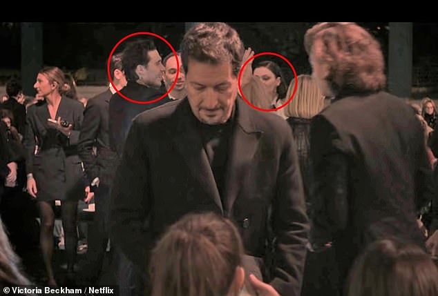 Brooklyn Beckham and wife Nicola Peltz made an unexpected appearance in Victoria's Netflix docuseries, appearing in the background of footage shot at the designer's Paris 2024 show