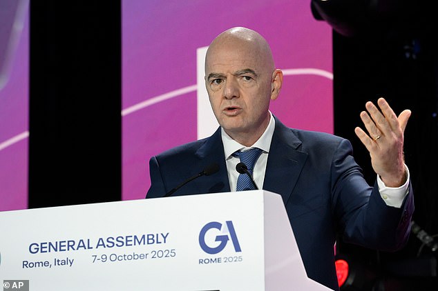 Gianni Infantino suggested there needs to be an 'open mind' over when World Cups are held