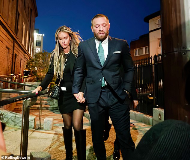 In July, McGregor lost an appeal over a civil court ruling the previous year that awarded damages to a woman who accused him of rape in 2018