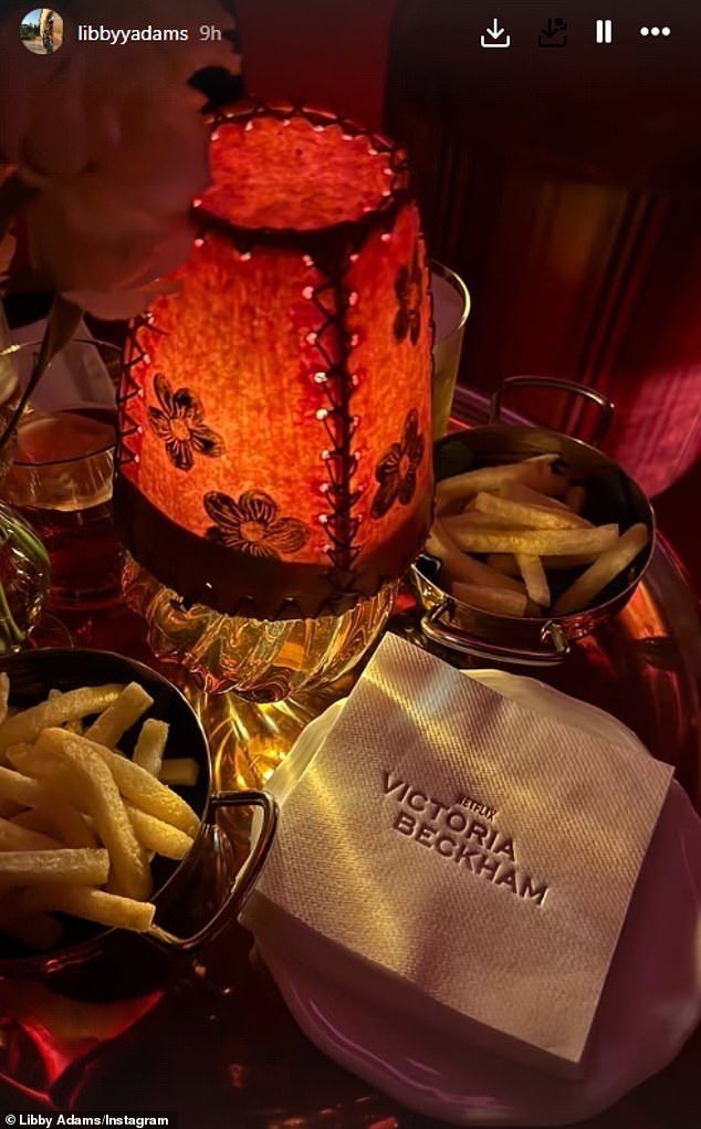 The fashion designer, whose three-part series was released today on the streaming service, treated her family and friends to a night of celebrations