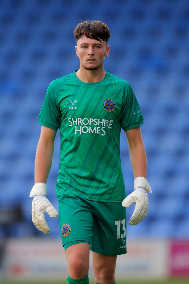 Elyh Harrison of Shrewsbury Town.