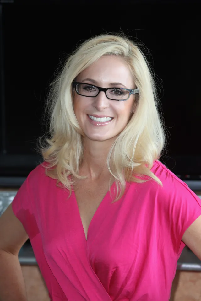 Nicky Hambleton-Jones smiling at a photocall.