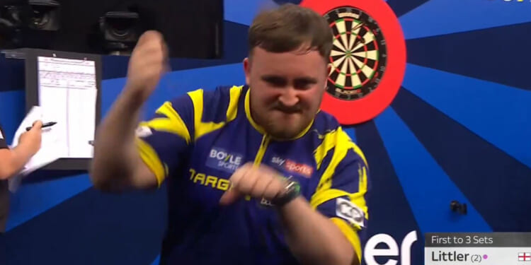 'I like breaking records' - Luke Littler sets World Grand Prix target as he reels in big fish to dump out De Decker