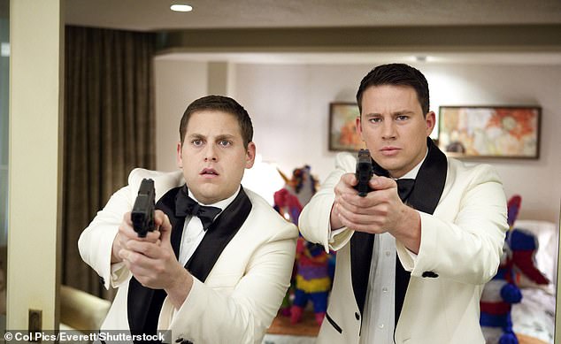 Once the film was released, Jonah turned to pal Channing Tatum to ask how best to shed the weight one again (pictured with Channing in 21 Jump Street in 2012)