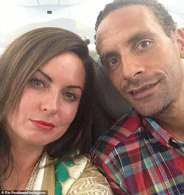 Rebecca, who married Rio in 2009, left behind three children with the QPR defender - Lorenz, Tate and Tia. The couple pictured together