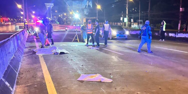 British businessman, 50, dies after being hit by three cars following fall from motorbike in Thailand