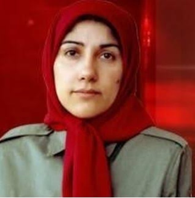 Zahra Rajabi (pictured) was assassinated in Istanbul in 1996